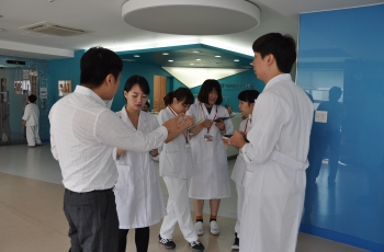 일본 보건계열 학생 실습